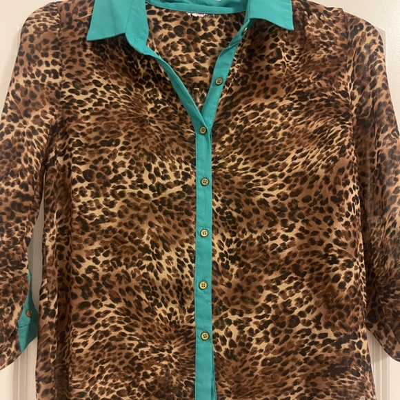 Leopard blouse - Picture 2 of 7